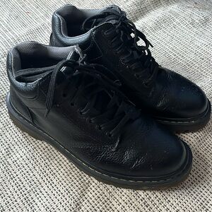 Dr. Martens Black Leather Boots